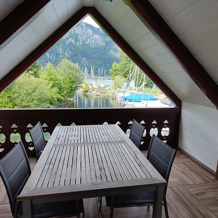 Wohnen Am See Villa Schroetter Direkt Am Traunsee Rindbach Esterno foto