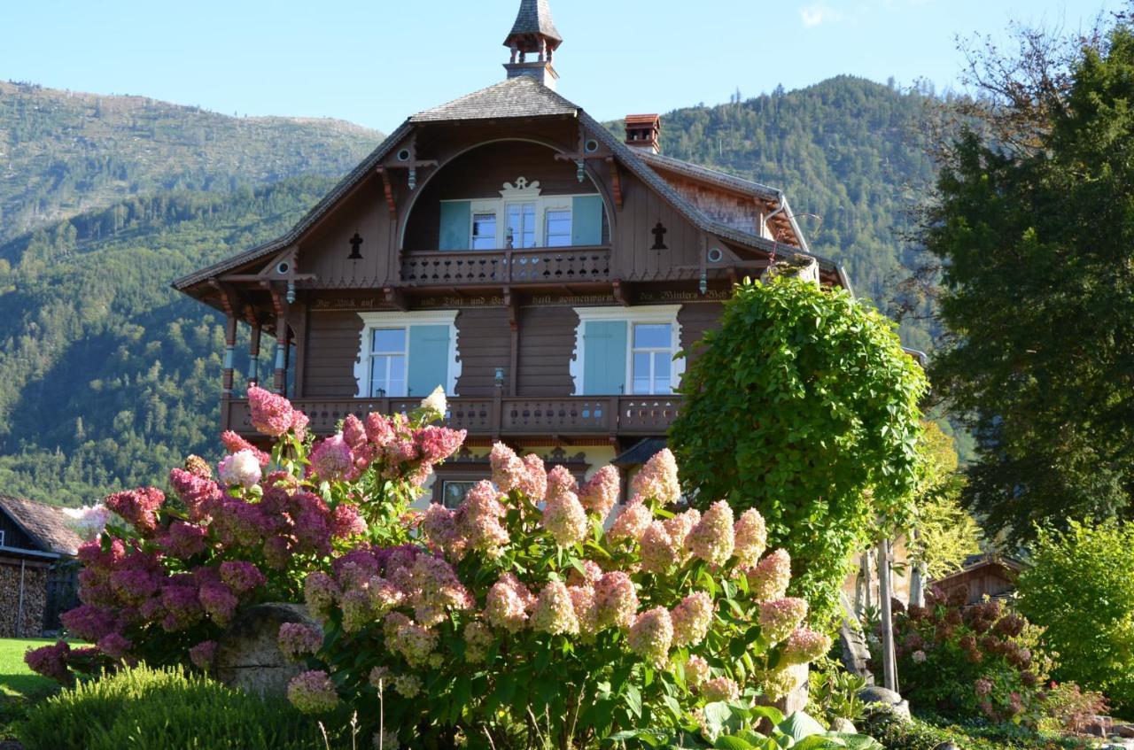 Wohnen Am See Villa Schroetter Direkt Am Traunsee Rindbach Esterno foto