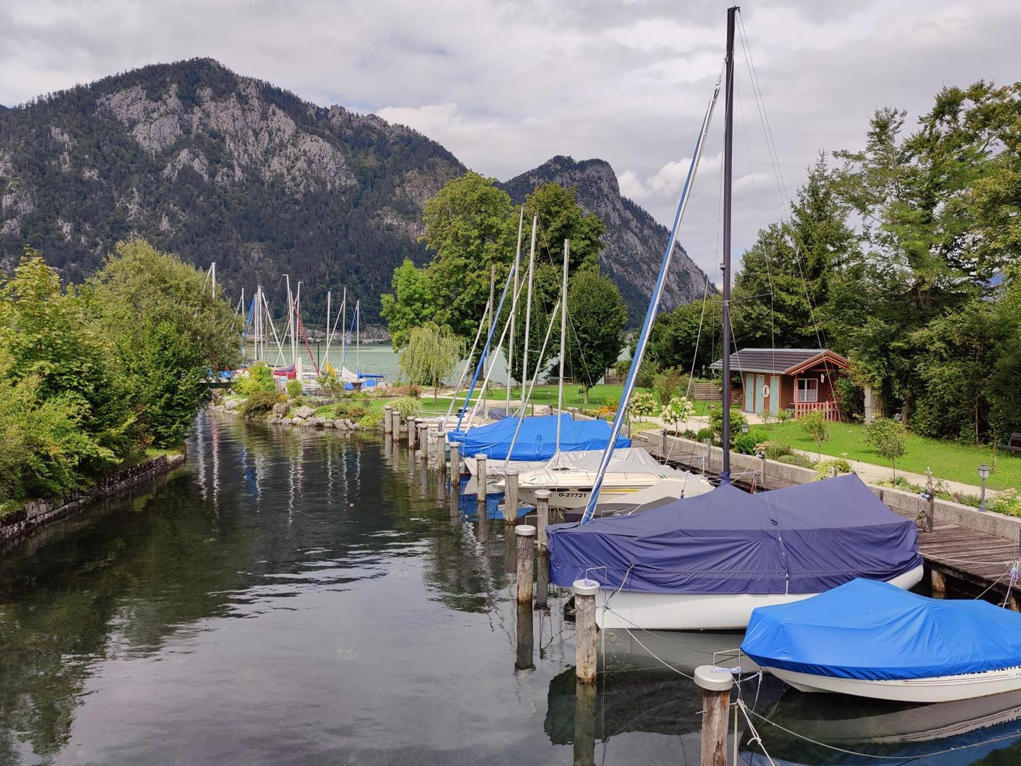 Wohnen Am See Villa Schroetter Direkt Am Traunsee Rindbach Esterno foto