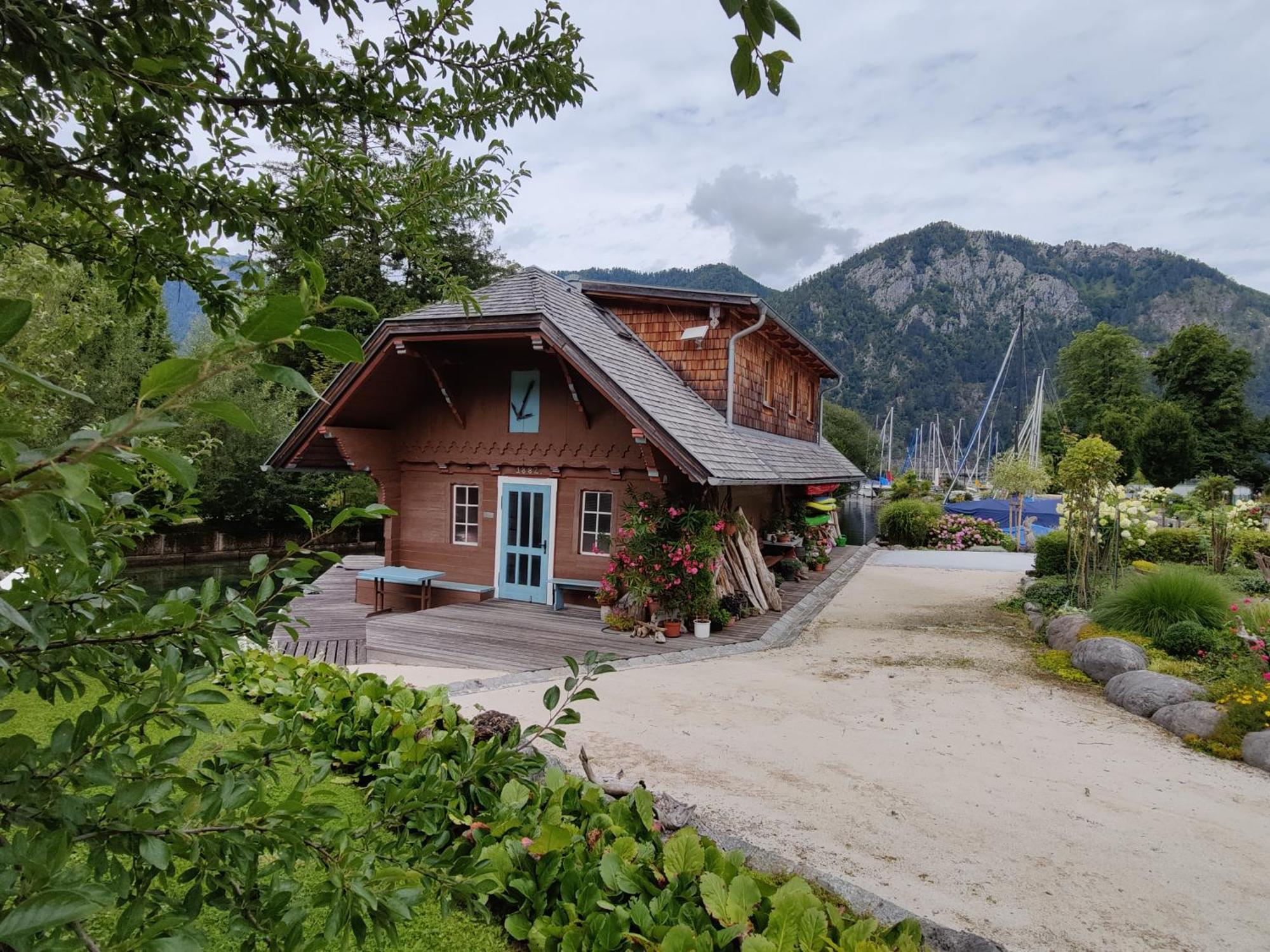 Wohnen Am See Villa Schroetter Direkt Am Traunsee Rindbach Esterno foto