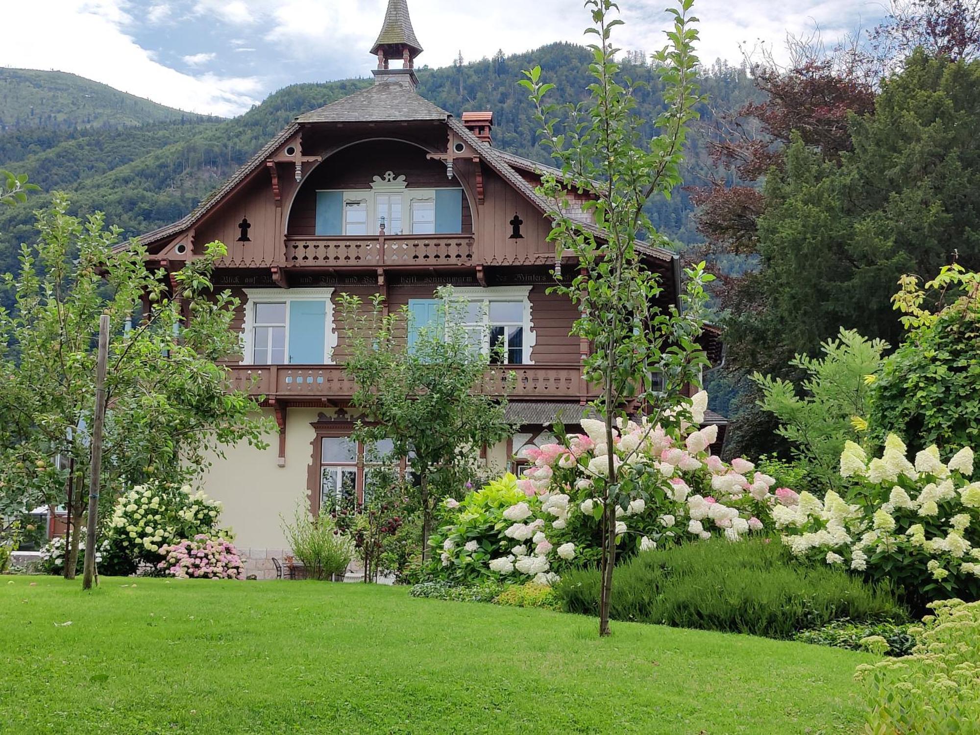 Wohnen Am See Villa Schroetter Direkt Am Traunsee Rindbach Esterno foto