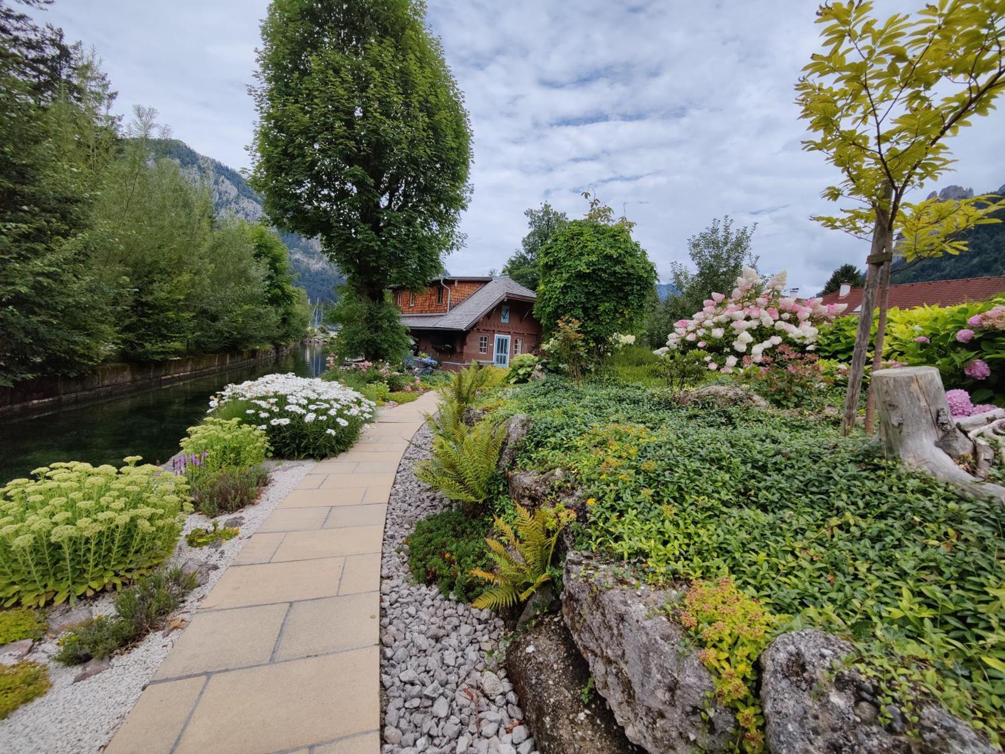 Wohnen Am See Villa Schroetter Direkt Am Traunsee Rindbach Esterno foto