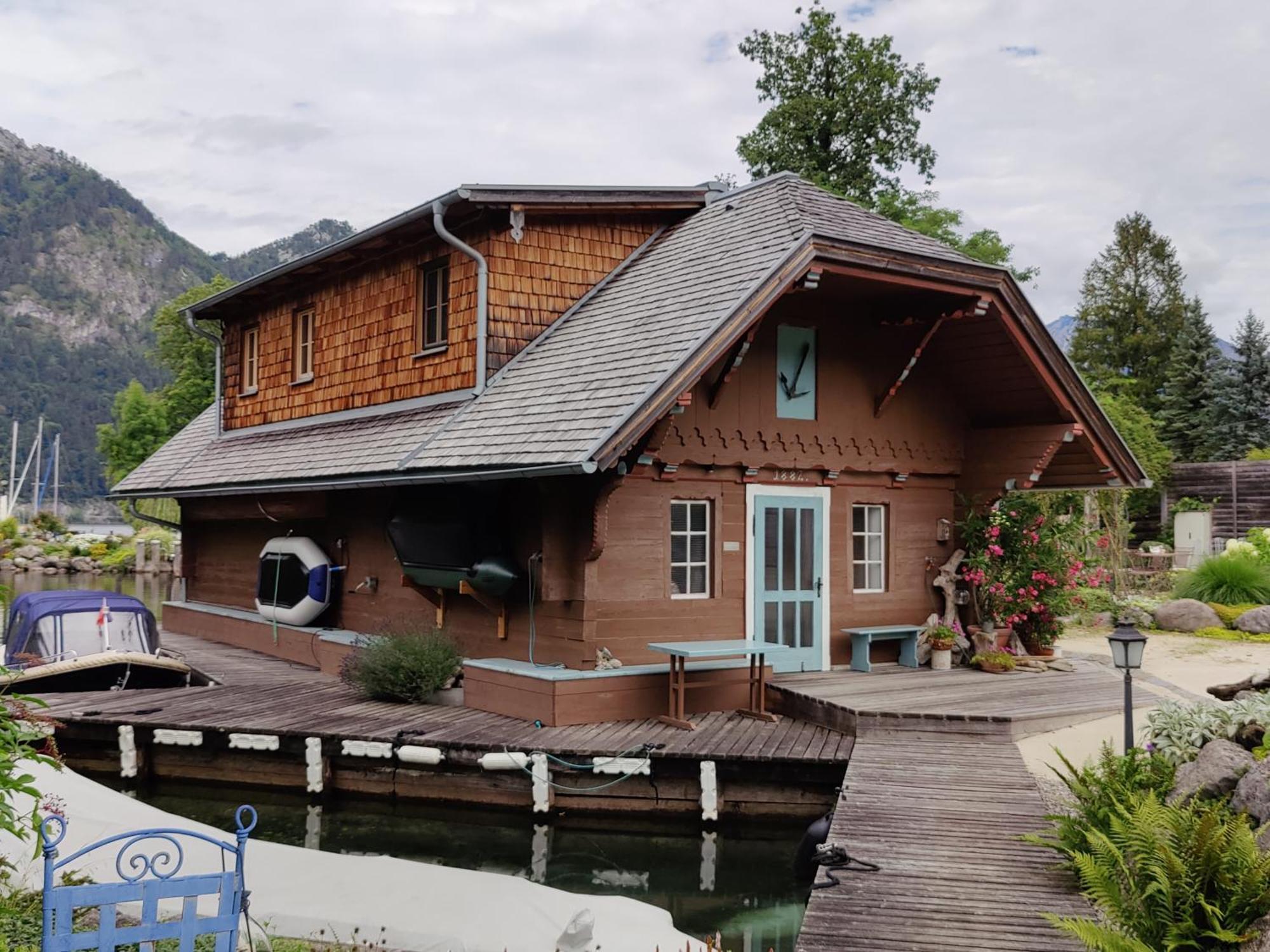 Wohnen Am See Villa Schroetter Direkt Am Traunsee Rindbach Esterno foto