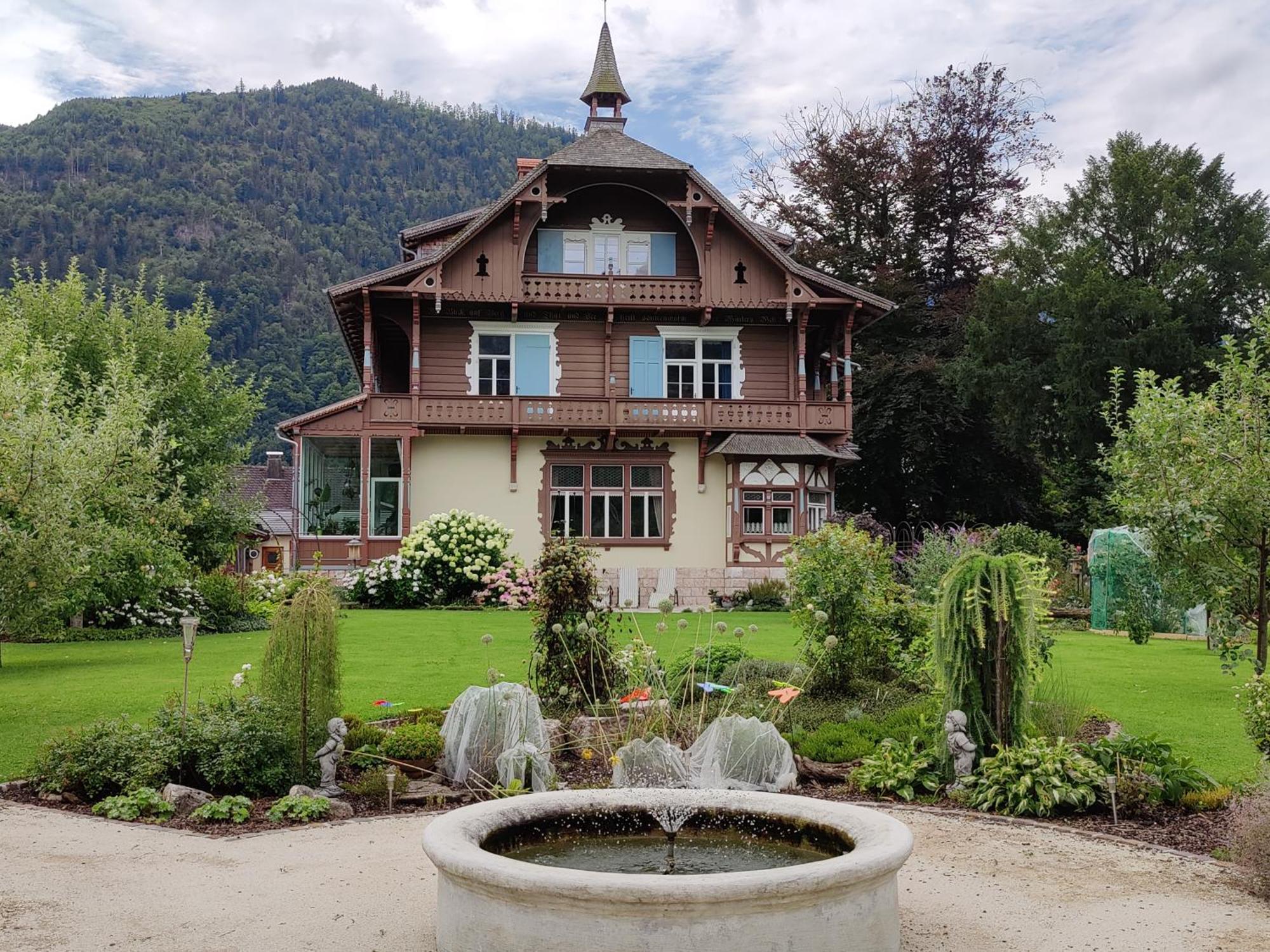 Wohnen Am See Villa Schroetter Direkt Am Traunsee Rindbach Esterno foto