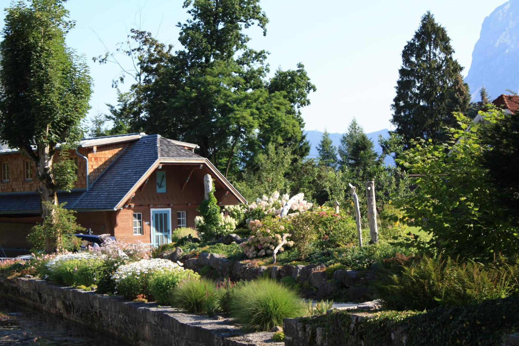 Wohnen Am See Villa Schroetter Direkt Am Traunsee Rindbach Esterno foto